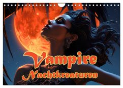 Cover Vampire Nachtkreaturen (Wandkalender 2026 DIN A4 quer), CALVENDO Monatskalender
