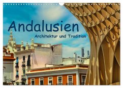 Cover Andalusien, Architektur und Tradition (Wandkalender 2026 DIN A3 quer), CALVENDO Monatskalender