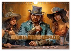 Cover Die Welt der Pokerspieler (Wandkalender 2026 DIN A4 quer), CALVENDO Monatskalender