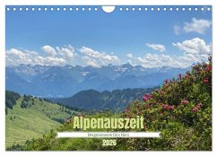 Cover Alpenauszeit - Bergmomente fürs Herz (Wandkalender 2026 DIN A4 quer), CALVENDO Monatskalender
