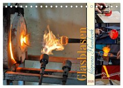 Cover Glasblasen filigranes Handwerk (Tischkalender 2026 DIN A5 quer), CALVENDO Monatskalender