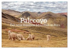 Palccoyo - Der neue Rainbow Mountain in Peru (Wandkalender 2026 DIN A2 quer), CALVENDO Monatskalender Palccoyo - Der neue Rainbow Mountain in Peru (Wandkalender 2026 DIN A2 quer), CALVENDO Monatskalender