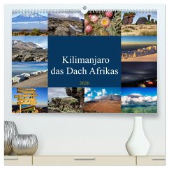 Cover Kilimanjaro - das Dach Afrikas (hochwertiger Premium Wandkalender 2026 DIN A2 quer), Kunstdruck in Hochglanz