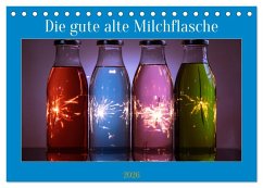 Die gute alte Milchflasche (Tischkalender 2026 DIN A5 quer), CALVENDO Monatskalender