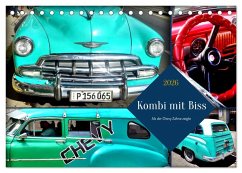 Kombi mit Biss - Als der Chevy Zähne zeigte (Tischkalender 2026 DIN A5 quer), CALVENDO Monatskalender