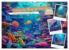 Cover Unten im Meer ist was los (Wandkalender 2026 DIN A2 quer), CALVENDO Monatskalender