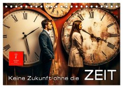 Keine Zukunft ohne die Zeit (Tischkalender 2026 DIN A5 quer), CALVENDO Monatskalender