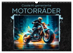Coole KI-generierte MOTORRÄDER (Wandkalender 2026 DIN A3 quer), CALVENDO Monatskalender Coole KI-generierte MOTORRÄDER (Wandkalender 2026 DIN A3 quer), CALVENDO Monatskalender
