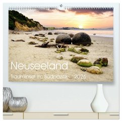 Cover Neuseeland Trauminsel im Südpazifik (hochwertiger Premium Wandkalender 2026 DIN A2 quer), Kunstdruck in Hochglanz