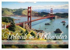 Cover Urlaub in Miniatur (Wandkalender 2026 DIN A3 quer), CALVENDO Monatskalender