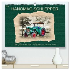 Cover Hanomag Schlepper (hochwertiger Premium Wandkalender 2026 DIN A2 quer), Kunstdruck in Hochglanz