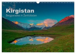 Kirgistan Bergparadies in Zentralasien (Wandkalender 2026 DIN A3 quer), CALVENDO Monatskalender