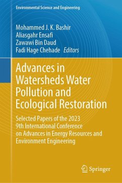 Cover Advances in Watersheds Water Pollution and Ecological Restoration (eBook, PDF)
