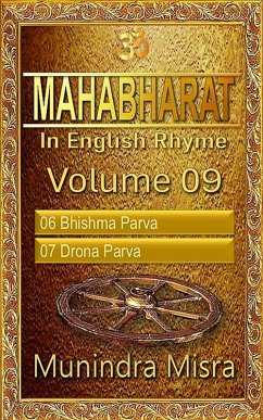 Cover Mahabharat in English rhyme (eBook, ePUB)