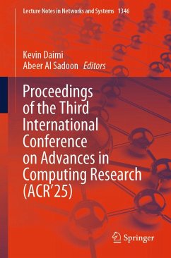 Proceedings of the Third International Conference on Advances in Computing Research (ACR'25) (eBook, PDF)