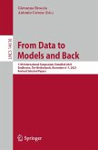 From Data to Models and Back (eBook, PDF) From Data to Models and Back (eBook, PDF)