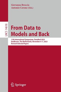 Cover From Data to Models and Back (eBook, PDF)