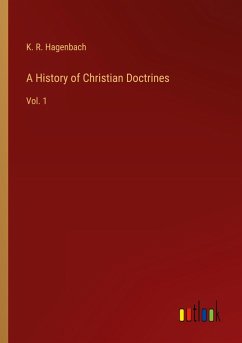 Cover A History of Christian Doctrines