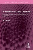 A Handbook of Latin Literature