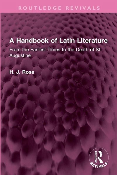 A Handbook of Latin Literature
