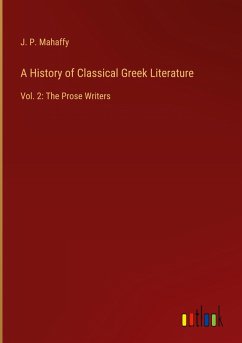 A History of Classical Greek Literature A History of Classical Greek Literature