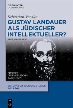 Cover Gustav Landauer als jüdischer Intellektueller? (eBook, PDF)