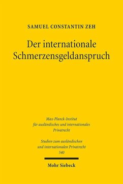 Cover Der internationale Schmerzensgeldanspruch