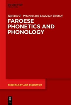 Cover Faroese Phonetics and Phonology (eBook, PDF)