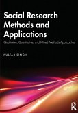 Social Research Methods and Applications Social Research Methods and Applications