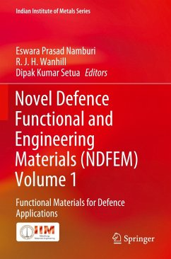 Cover Novel Defence Functional and Engineering Materials (NDFEM) Volume 1