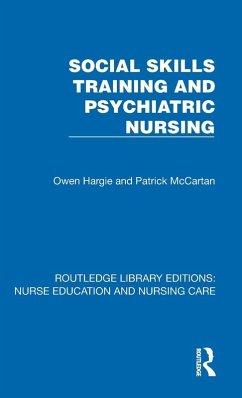 Cover Social Skills Training and Psychiatric Nursing