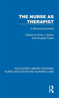 Cover The Nurse as Therapist