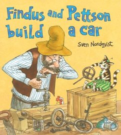 Findus and Pettson build a Car - Nordqvist, Sven