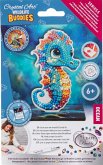 Craft Buddy CAFGR-31GEN048 - Crystal Art Wildlife Buddies, Ocean, Seahorse, Seepferdchen, Serie 5, Diamond Painting