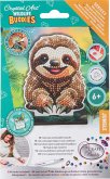 Craft Buddy CAFGR-31GEN044 - Crystal Art Wildlife Buddies, Jungle, Sloth, Faultier, Serie 5, Diamond Painting