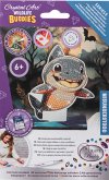 Craft Buddy CAFGR-31GEN053 - Crystal Art Wildlife Buddies, Misunderstood, Shark, Hai, Serie 5, Diamond Painting