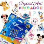 Craft Buddy CAPIN-31DNY01 - Crystal Art Pin Badges, Disney-Anstecknadel, 1 Stück, Series One, Bastelset, Diamond Painting