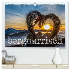 Cover bergnarrisch (hochwertiger Premium Wandkalender 2026 DIN A2 quer), Kunstdruck in Hochglanz