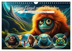 Keine Angst vor Monstern (Wandkalender 2026 DIN A4 quer), CALVENDO Monatskalender
