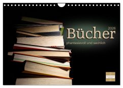 Bücher phantasievoll und sachlich (Wandkalender 2026 DIN A4 quer), CALVENDO Monatskalender Bücher phantasievoll und sachlich (Wandkalender 2026 DIN A4 quer), CALVENDO Monatskalender
