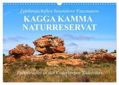 Cover Felslandschaften besonderer Faszination - Kagga Kamma Naturreservat (Wandkalender 2026 DIN A3 quer), CALVENDO Monatskalender