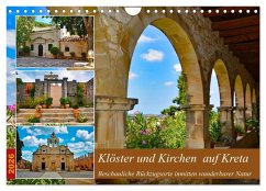 Cover Klöster und Kirchen auf Kreta (Wandkalender 2026 DIN A4 quer), CALVENDO Monatskalender