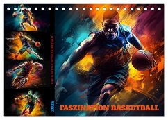 Faszination Basketball (Tischkalender 2026 DIN A5 quer), CALVENDO Monatskalender