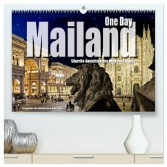 Cover One Day Mailand (hochwertiger Premium Wandkalender 2026 DIN A2 quer), Kunstdruck in Hochglanz