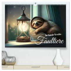 Der Kalender für echte Faultiere (hochwertiger Premium Wandkalender 2026 DIN A2 quer), Kunstdruck in Hochglanz Der Kalender für echte Faultiere (hochwertiger Premium Wandkalender 2026 DIN A2 quer), Kunstdruck in Hochglanz