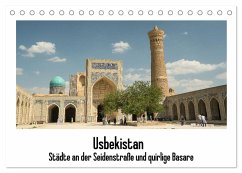Usbekistan (Tischkalender 2026 DIN A5 quer), CALVENDO Monatskalender