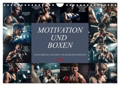 Cover Motivation und Boxen (Wandkalender 2026 DIN A4 quer), CALVENDO Monatskalender