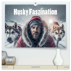 Husky Faszination (hochwertiger Premium Wandkalender 2026 DIN A2 quer), Kunstdruck in Hochglanz Husky Faszination (hochwertiger Premium Wandkalender 2026 DIN A2 quer), Kunstdruck in Hochglanz