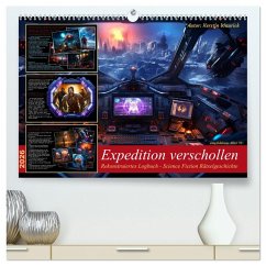 Expedition verschollen (hochwertiger Premium Wandkalender 2026 DIN A2 quer), Kunstdruck in Hochglanz