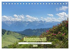Cover Alpenauszeit - Bergmomente fürs Herz (Tischkalender 2026 DIN A5 quer), CALVENDO Monatskalender